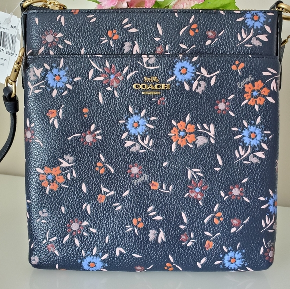 Coach Kitt Messenger Crossbody with Wildflower - Picture 2 of 10